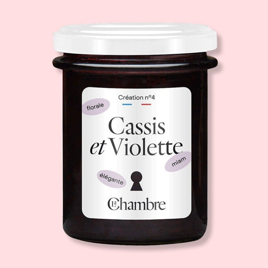 Zwarte-bessenconfiture met viooltjes – 200 g – La Chambre