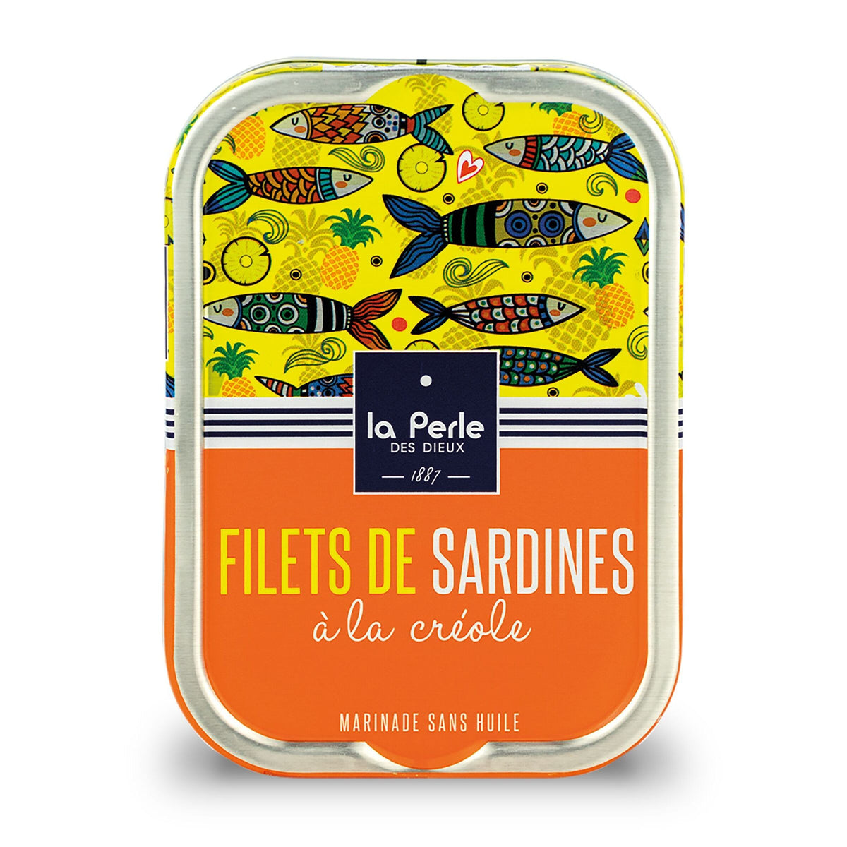 Olievrije sardinefilets, Creoolse stijl – La Perle des Dieux