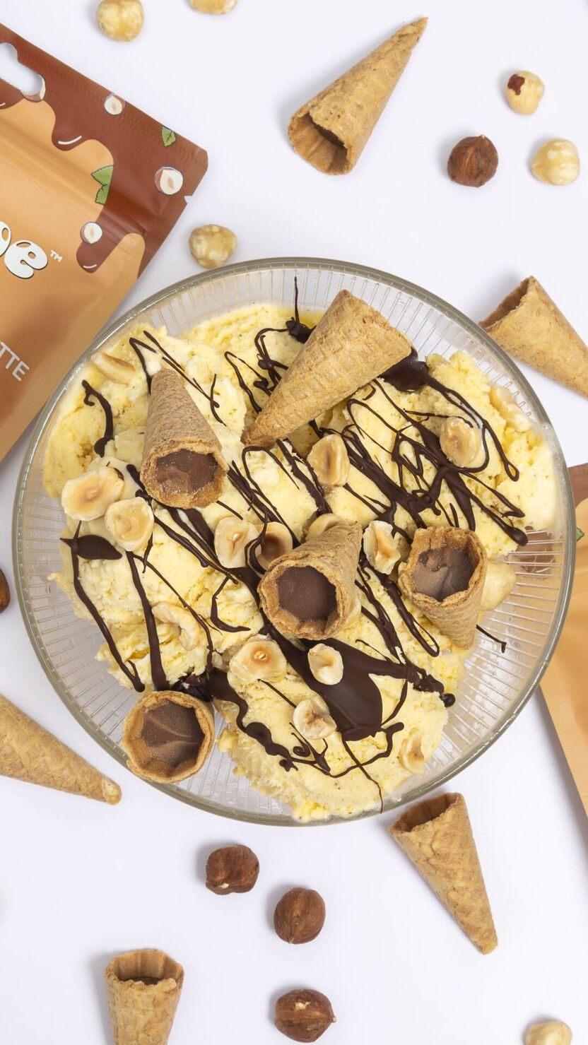 Pure chocolade Bitecone