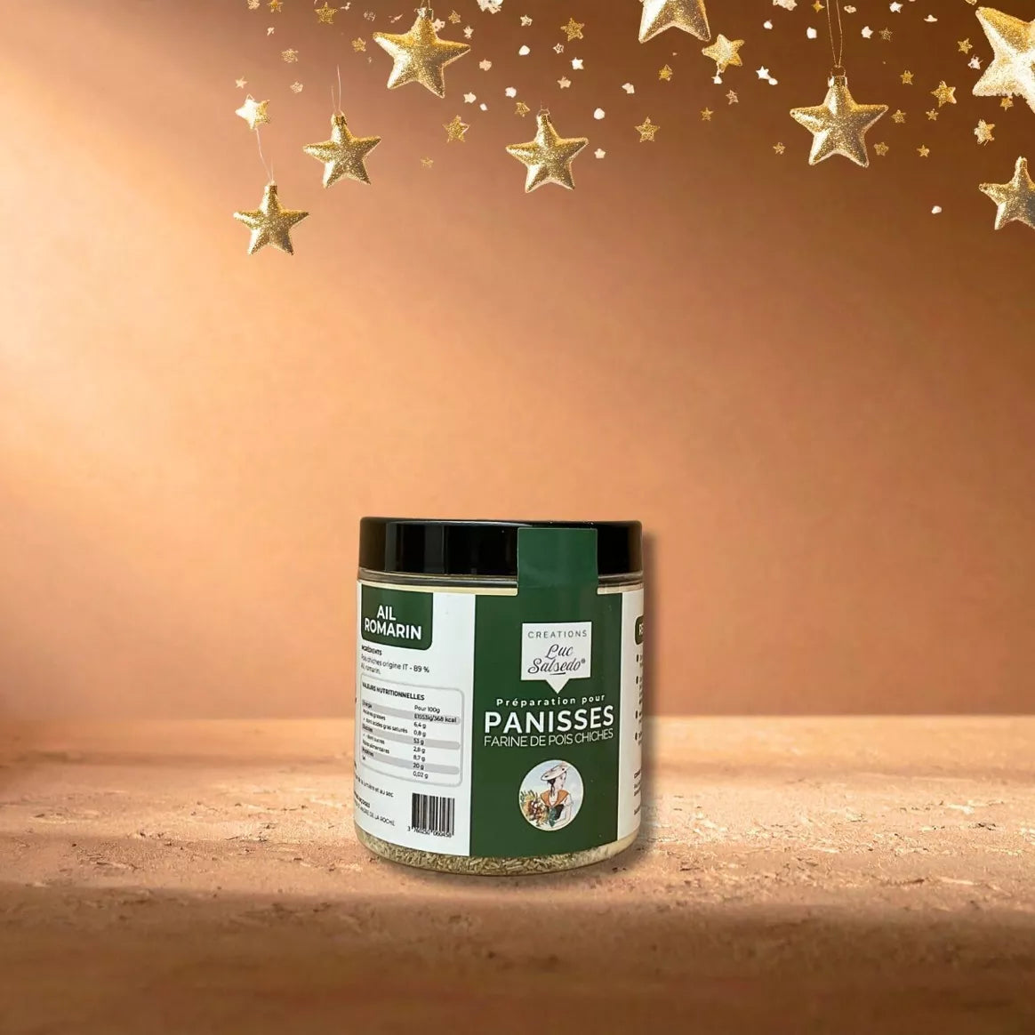 Hartige bereiding voor panisses - KNOFLOOK ROZEMARIJN -35%