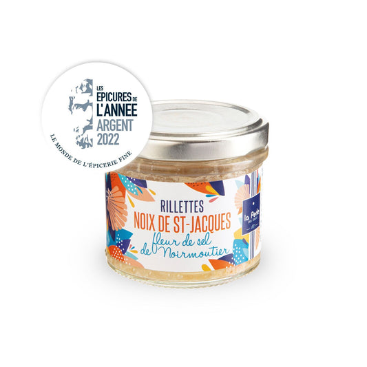Rillettes van St. Jacobsmosselen met Fleur de Sel uit Noirmoutier