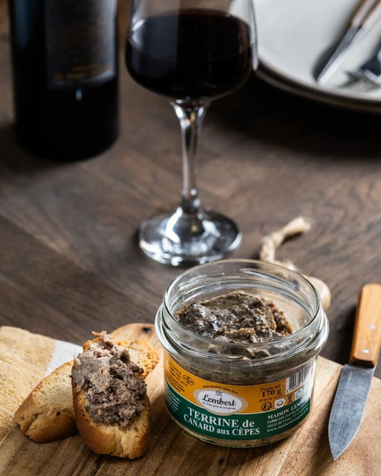 Eendenterrine met eekhoorntjesbrood - 170 g van Maison Lembert