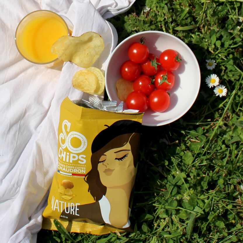 Chips artisanales nature au sel de mer - 40 g