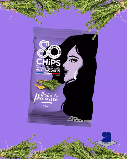Provence Kruidenchips 40g Artisan Kwaliteitslabel