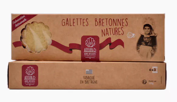 Galettes bretonnes - carton 120g