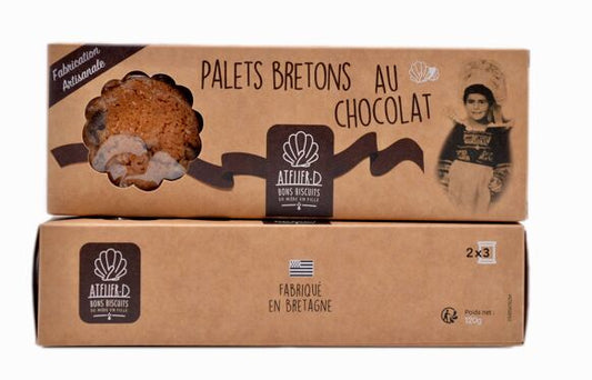 Breton Chocolate Palets 120 g