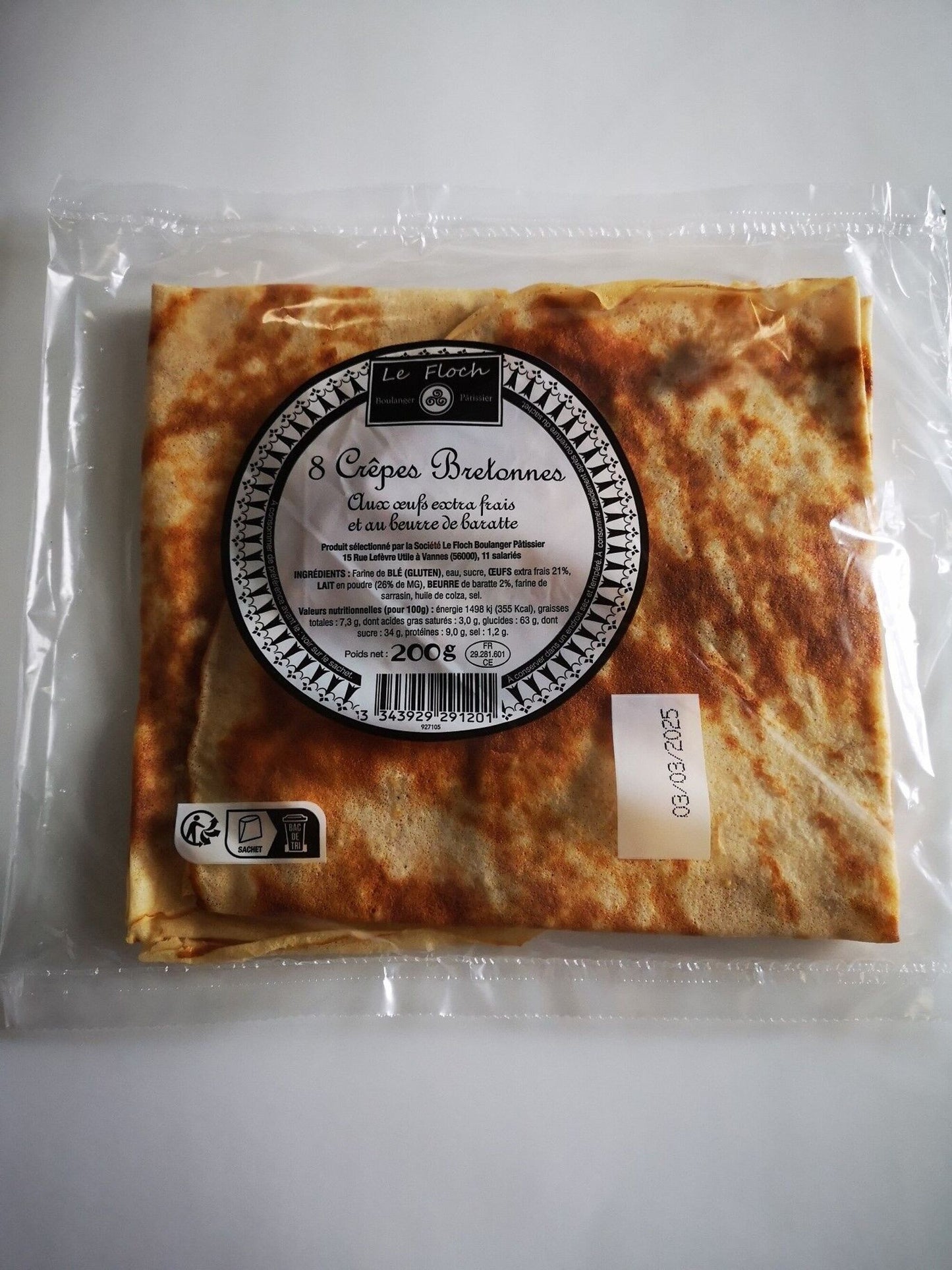 Bretonse Crêpes x8 - 200g