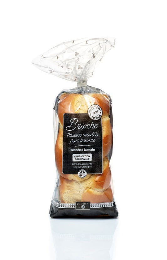 Gevlochten Briochebrood met Pure Boter - 450 g