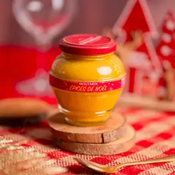 Mosterd met kerstkruiden – 200 g