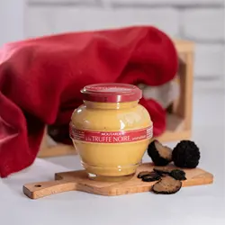 Mosterd met zwarte truffelsmaak – 200 g