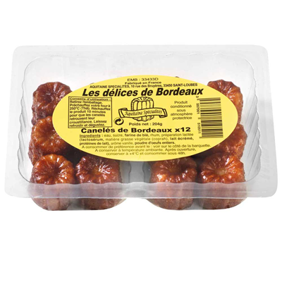 Canelé bouchée 12 x 17 g