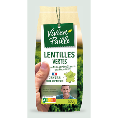 Lentilles vertes 500 g
