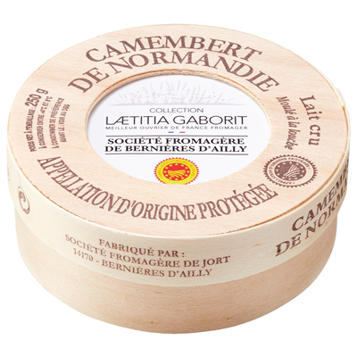 Laetitia Gaborit MOF Camembert de Normandie entier AOP 250 g