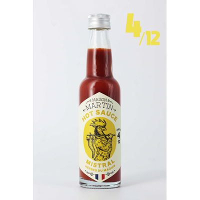 Hot Sauce mistral 100g 4/12