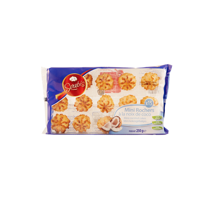 Mini kokosrots x 15 bakjes 250 g
