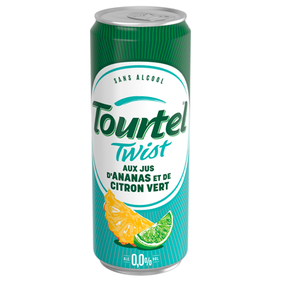 Tourtel Alcoholvrij bier Ananas Citroen Twist 33 cl