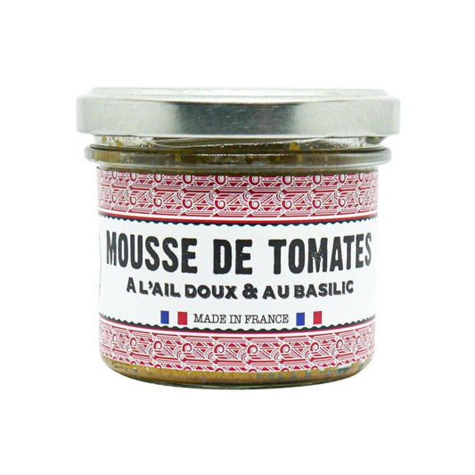 Mousse de Tomates met knoflook en basilicum