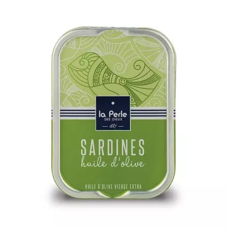 Sardines in extra vierge olijfolie – La Perle des Dieux