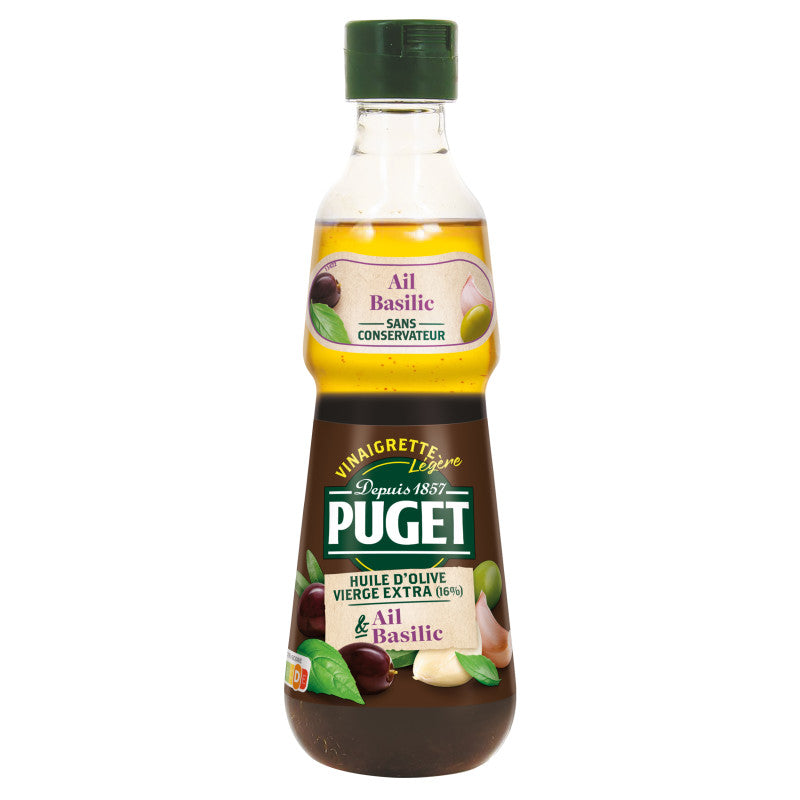 Vinaigrette Ail et Basilic - 330 ml