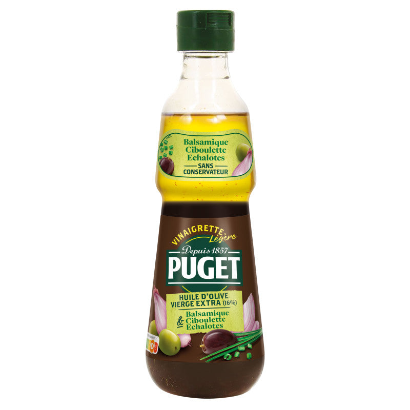 Vinaigrette Balsamique, Ciboulette et Échalote - 330 ml