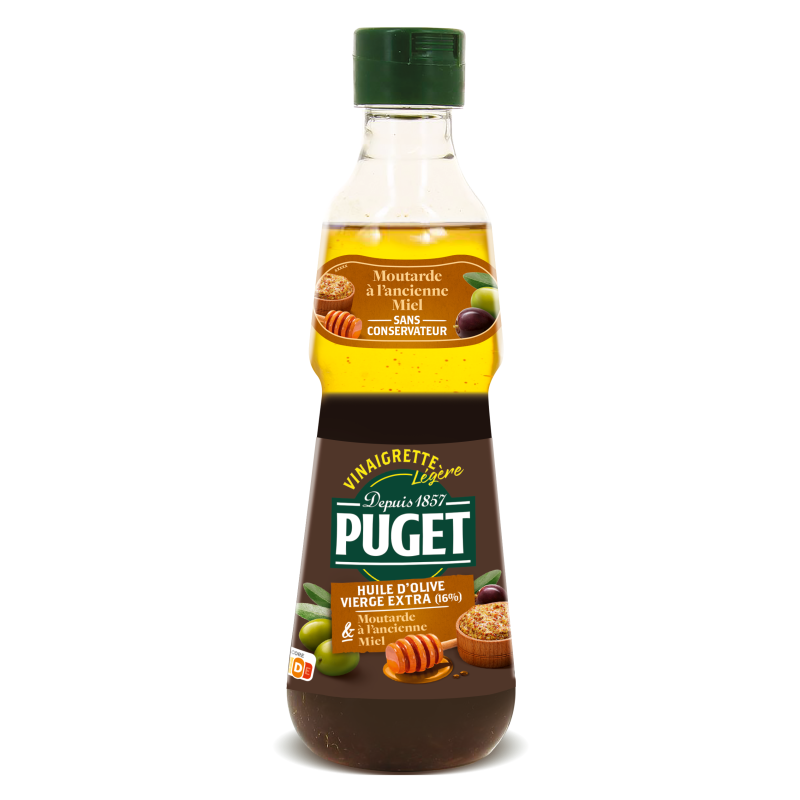 Vinaigrette Old-fashioned mustard and Honey - 330 ml