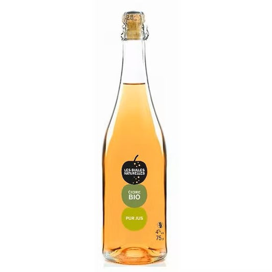 ARTISANAAL Cider Les Bulles Naturelles BIO - Alc 4%