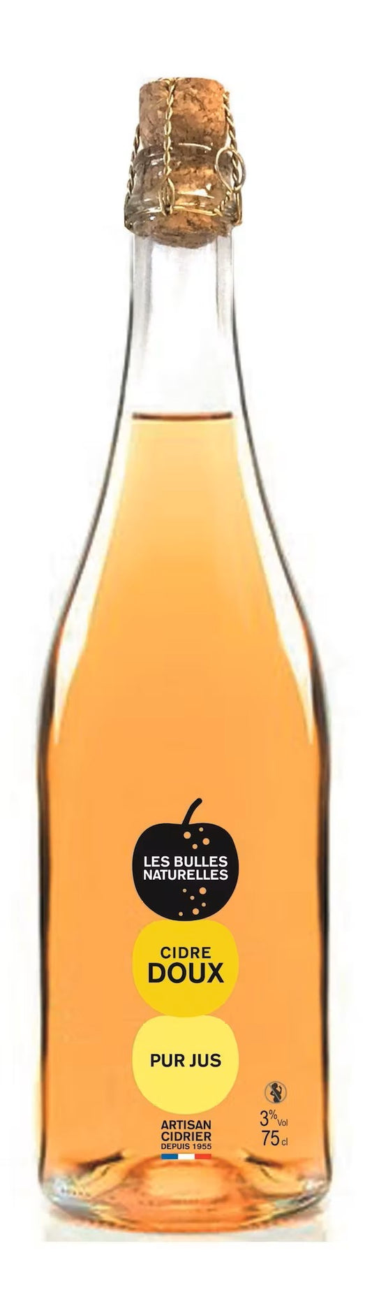 Zoete Natuurlijke Bubbels Cider - Alc 3%