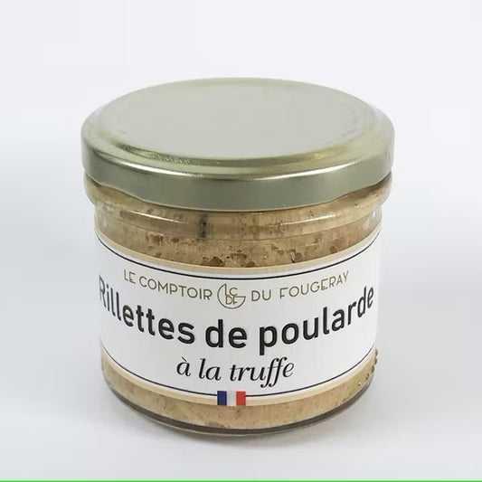 Kip rillettes met truffel