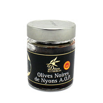 Olives noires de Nyons AOP bocal 70g