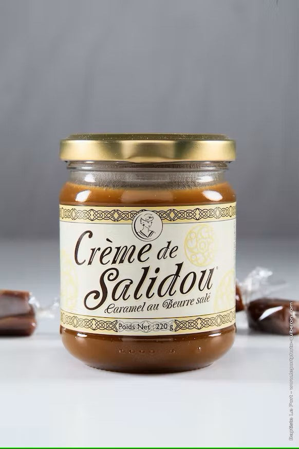 Karamelroom met gezouten boter "Le Salidou" 220g