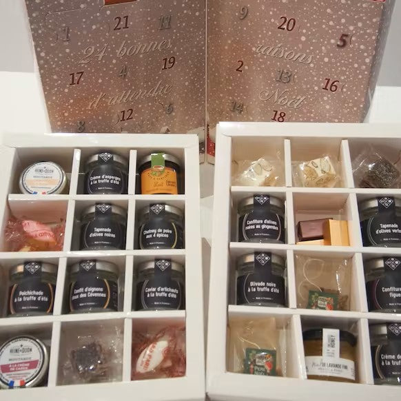 Advent kalender hartige en zoete specialiteiten