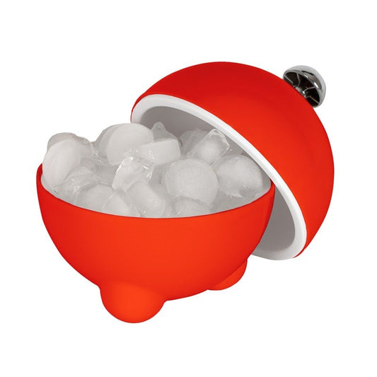FLUO ORANGE ICEBOUL ICE BUCKET by LABOUL available at Les Belles Saveurs.