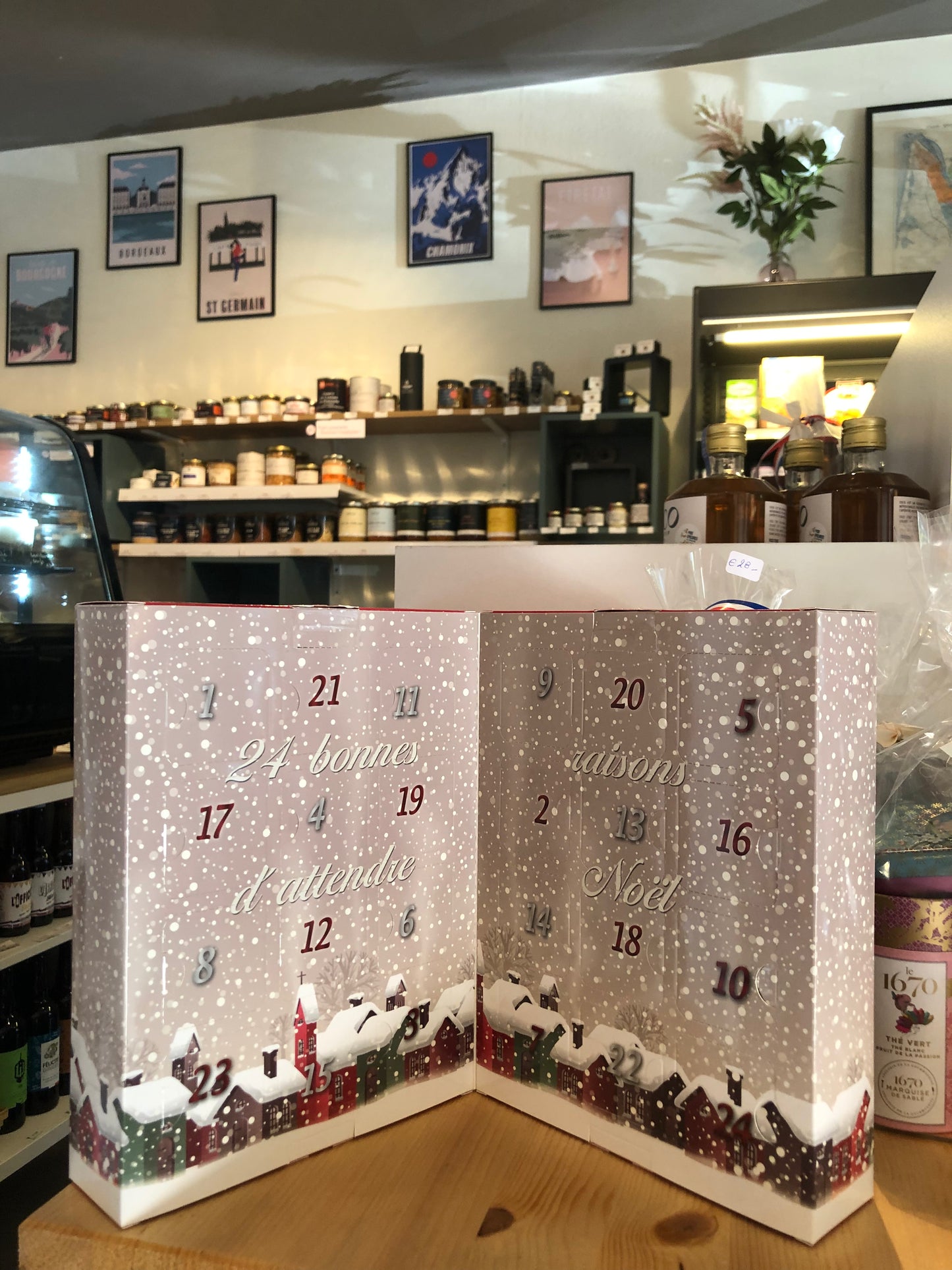 Advent kalender hartige en zoete specialiteiten